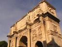The gate by the Colosseum.